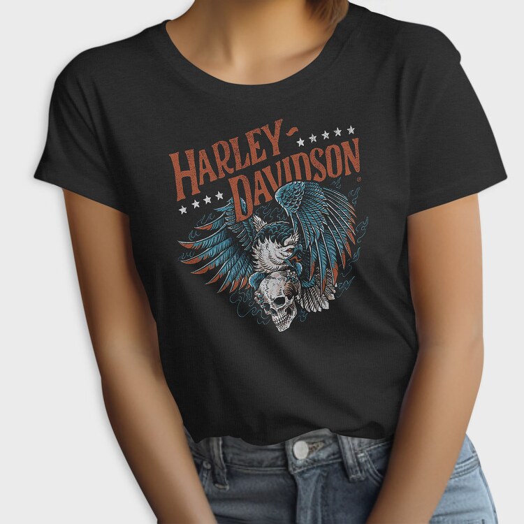 Harley Davidson Indian Eagle, Tricou Femei