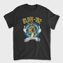 Bunny Eyes Flames 182 Funny Sarcastic, Tricou Barbati (Unisex)
