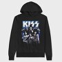 Kiss Band Legendary Rock, Hanorac Oversize Barbati (Unisex)