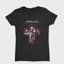 Metallica Cross Red Guitarist, Tricou Femei
