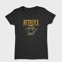 Metallica Skull Flames Eyes 3, Tricou Femei