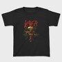 Slayer Skull Flames Crosses 5, Tricou Copii