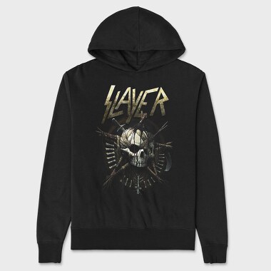 Slayer Skull Swords, Hanorac Oversize Barbati (Unisex)