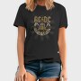 Acdc Bell Flames Eyes 2, Tricou Barbati (Unisex)