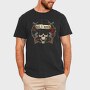 Guns N Roses Skull Top Hat, Tricou Barbati (Unisex)