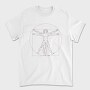 Vitruvian Man, Tricou Barbati (Unisex)