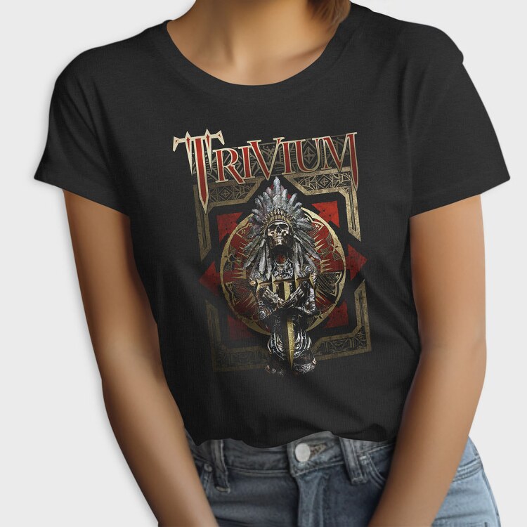Trivium Skull Swords 2, Tricou Femei