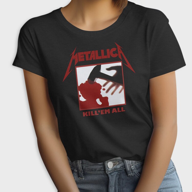 Metallica Killer Hands, Tricou Femei