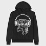 Headphones Meerkat, Hanorac Oversize Barbati (Unisex)