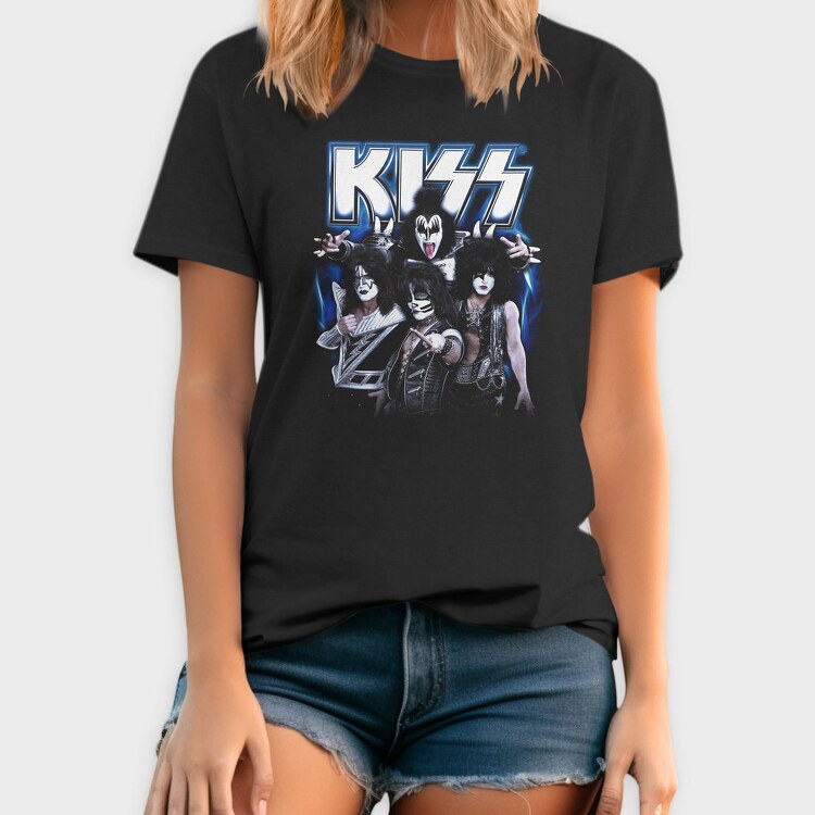 Kiss Band Legendary Rock, Tricou Barbati (Unisex)