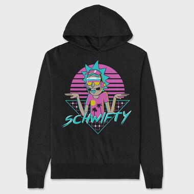 Rick and Morty 37, Hanorac Oversize Barbati (Unisex)