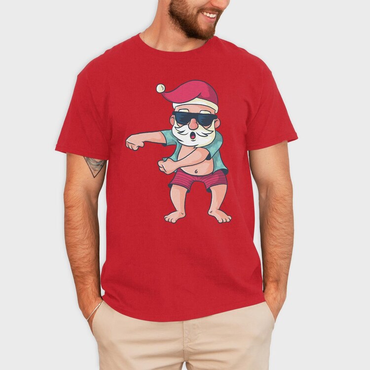 Santa Floss, Tricou Barbati (Unisex)