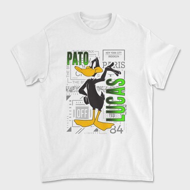 Daffy Duck New York City Urban Art, Tricou Barbati (Unisex)