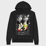 Mickey Donald Thinking Urban Art 99, Hanorac Oversize Barbati (Unisex)