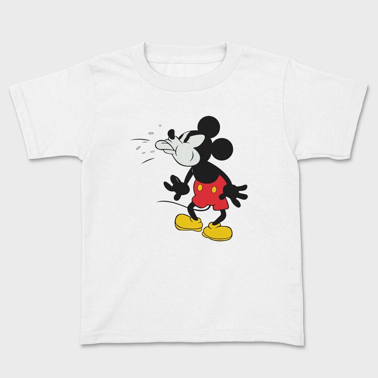 Mickey Mouse Sneeze Urban Art 99, Tricou Copii