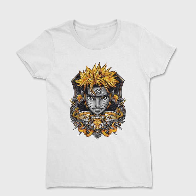 Naruto Food Noodles Urban Art, Tricou Femei