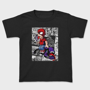 Spiderman Candy Comic Urban Art 99, Tricou Copii