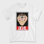 Taz Devil Animal Eyes, Tricou Barbati (Unisex)