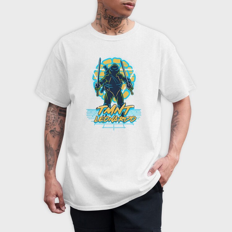 Ninjaturtles Leonardo Splash Art 99, Tricou Barbati (Unisex)