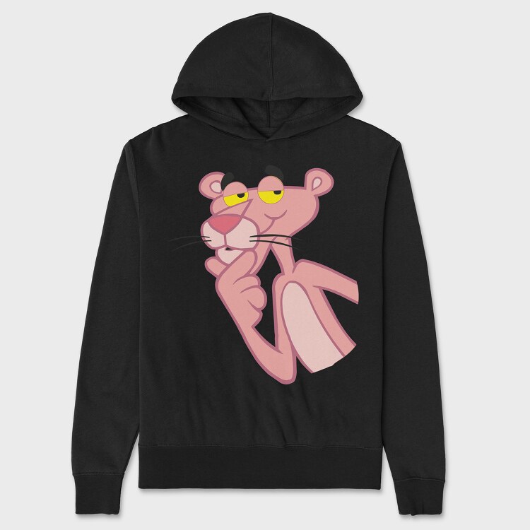 Hanorac Barbati (Unisex), Cartoon Retro Pink Panter 5