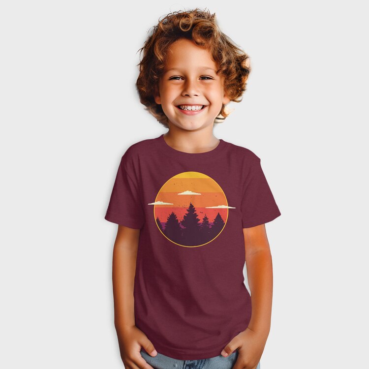 Sunset Trees, Tricou Copii