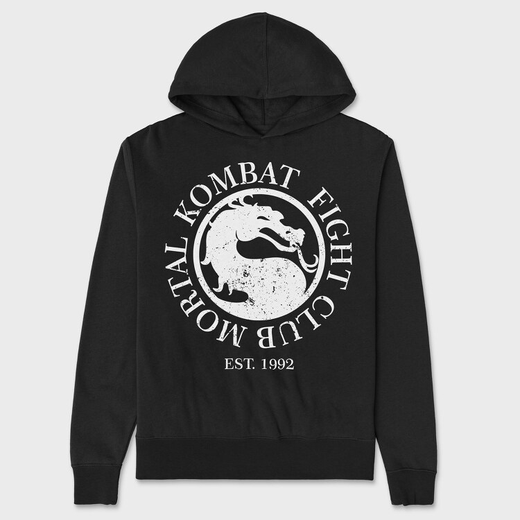 Mortal Kombat Fight Club, Hanorac Oversize Barbati (Unisex)