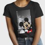 Statue Of Liberty Mickey Mouse New York, Tricou Femei