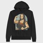 Mona Lisa Lifter, Hanorac Oversize Barbati (Unisex)