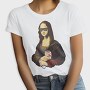 Monalisa Painting Kebab, Tricou Femei