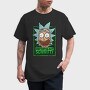 Zombie Rick Morty Eyes Blood 99, Tricou Barbati (Unisex)