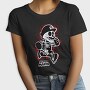 Super Mario Skeleton Blood Splatter, Tricou Femei