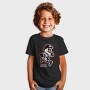Super Mario Skeleton Blood Splatter, Tricou Copii