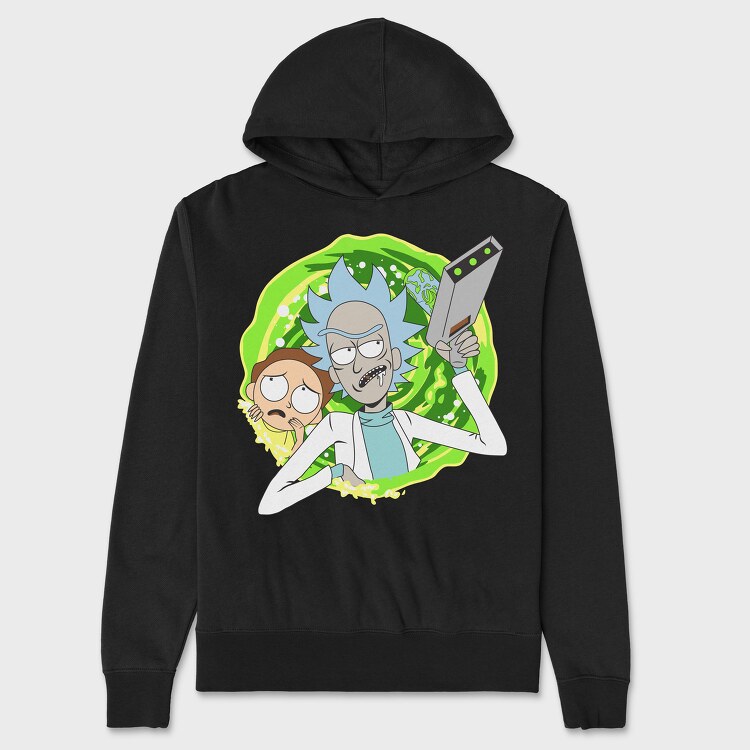 Hanorac Barbati (Unisex), Rick and Morty 48