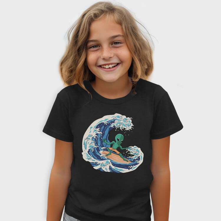 Surfing Alien, Tricou Copii