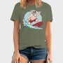 Surfing Santa, Tricou Barbati (Unisex)