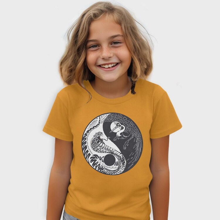 YingYang Crane Snake, Tricou Copii