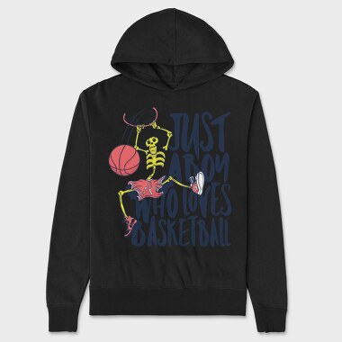 Hanorac Barbati (Unisex), Basketball Skull