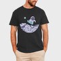 Skater Astronaut, Tricou Barbati (Unisex)