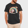 Cat Rainbow Cartoon, Tricou Barbati (Unisex)