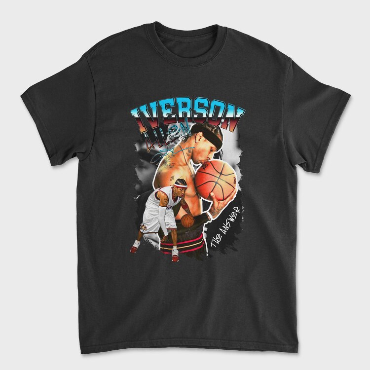 Iverson Nba Legend, Tricou Barbati (Unisex)
