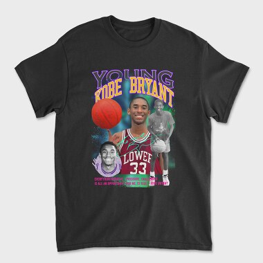 Kobe Bryant Basketball Motivation, Tricou Barbati (Unisex)