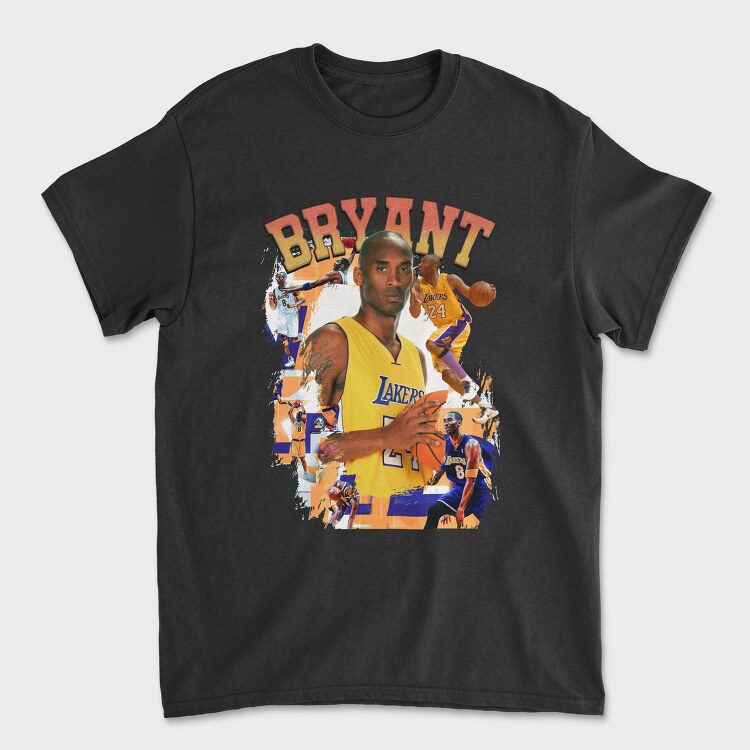 Kobe Bryant Collage, Tricou Barbati (Unisex)