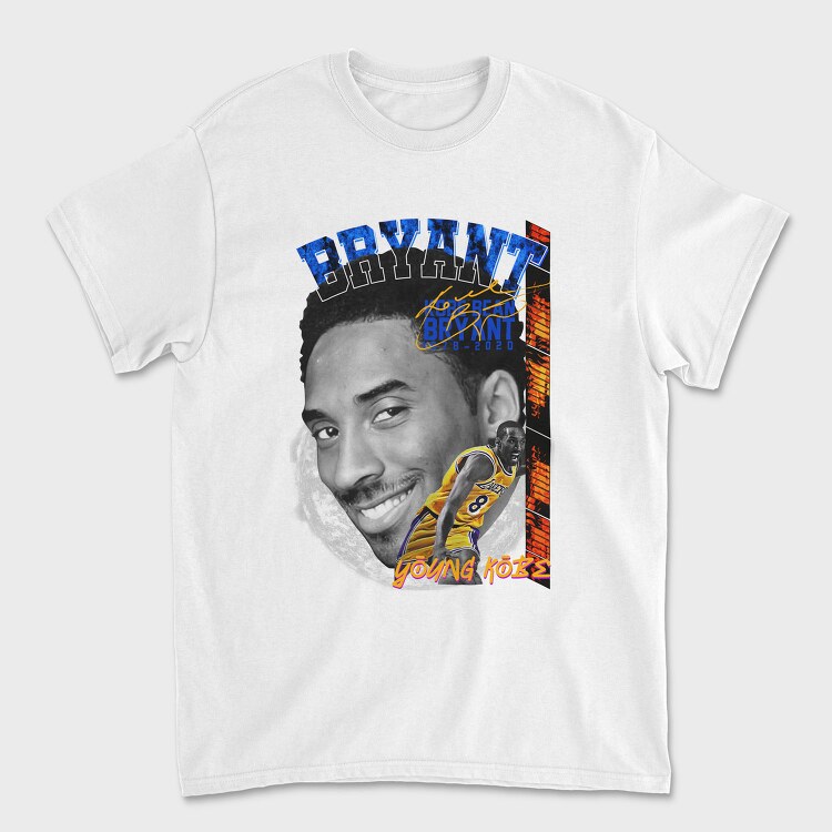 Kobe Bryant Young Kobe, Tricou Barbati (Unisex)