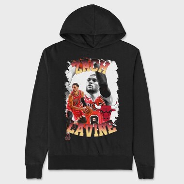 Nba Zach Lavine, Hanorac Oversize Barbati (Unisex)