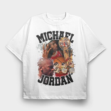 Vintage Jordan, Tricou Oversize Barbati (Unisex)