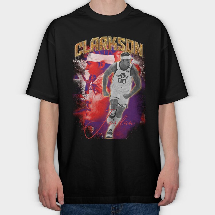 Clarkson Grizzlies Jordan, Tricou Oversize Barbati (Unisex)