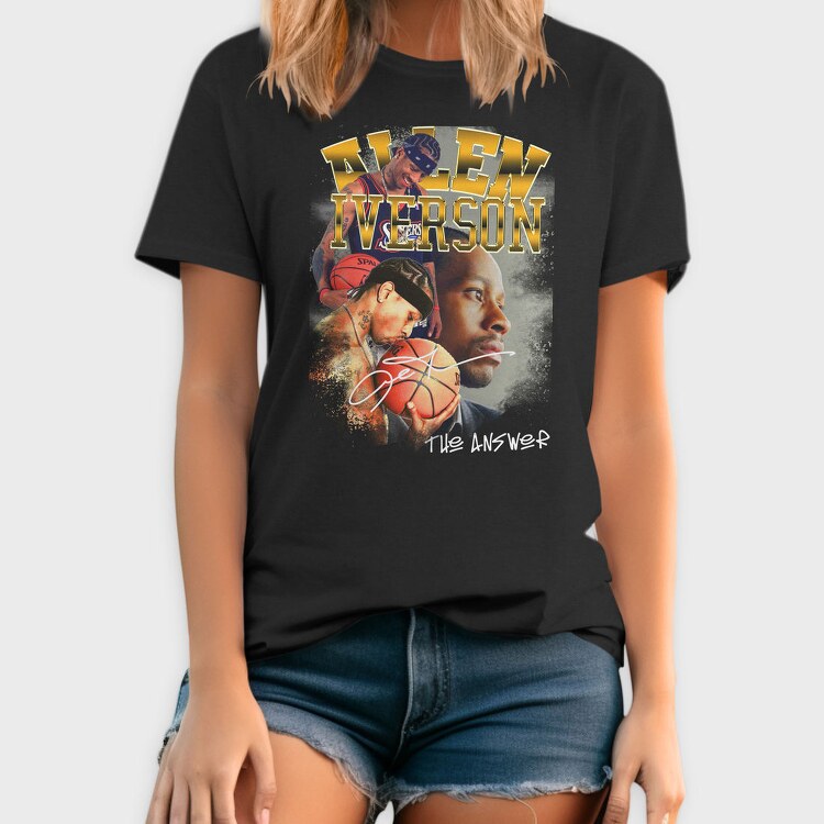 Allen Iverson Nba, Tricou Barbati (Unisex)