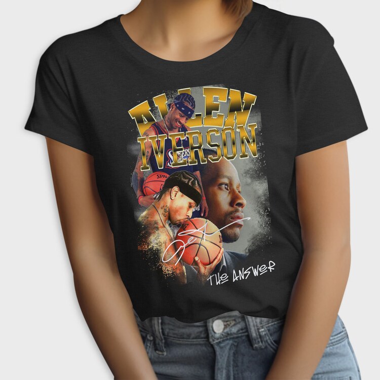 Allen Iverson Nba, Tricou Femei