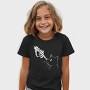 Cat Skeleton Hand, Tricou Copii