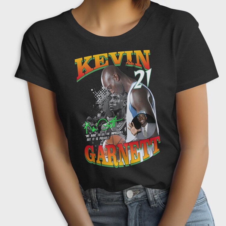 Kevin Garnett Tribute, Tricou Femei